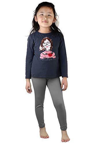 Falari Kids 4-9 Years Girl Classic Leggings Buttery Soft Super Comfort2