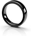 McLEAR [Official Store] RingPay 2 - Thinner Style/Contactless Payment Smart Ring/No Charging/Waterproof (5 ATM) / Black White Silver/Pause in app/Secure/Wear Your Wallet (Size 11.5 Black)