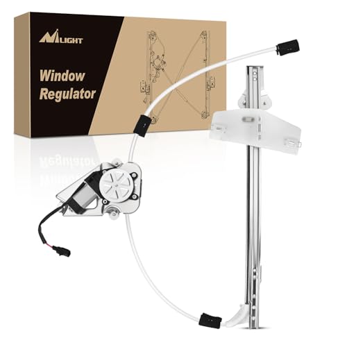 Image of Nilight Power Window Regulator /Motor for Jeep Liberty 2002-2006 Front Right | Electric Window Lifter 741-527 fits Jeep Liberty KJ; direct replacement for the front passenger-side door