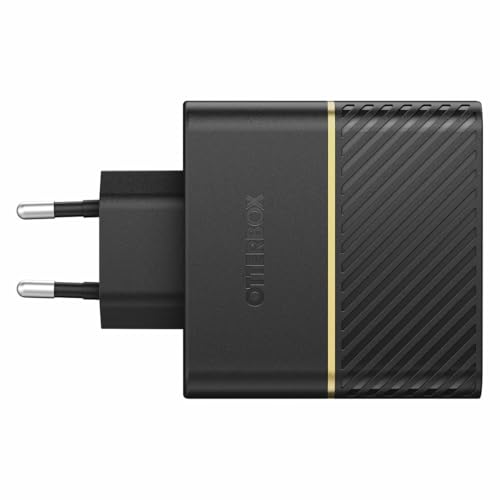 OtterBox 50W Dual Port Ladegerät, Schwarz – Ansicht 2