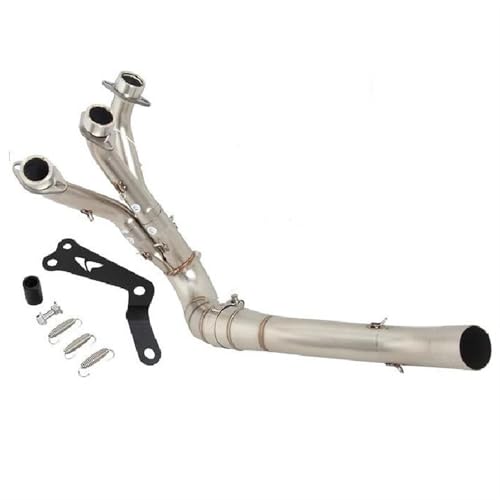 Tuyau d'échappement moto et raccord intermédiaire avant pour collecteur Yamaha FZ09 Tracer 9 GT