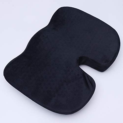 Almofada de assento em forma de U BESPORTBLE, almofada respirável de espuma de memória, almofada par