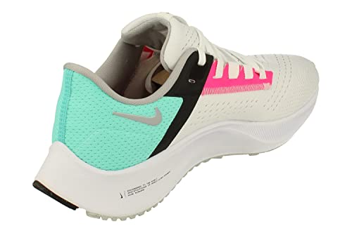 Nike Air Zoom Pegasus 38 Mens Running Trainers CW7356 Sneakers Shoes (UK 11 US 12 EU 46, White Wolf Grey Hyper Pink 102)3