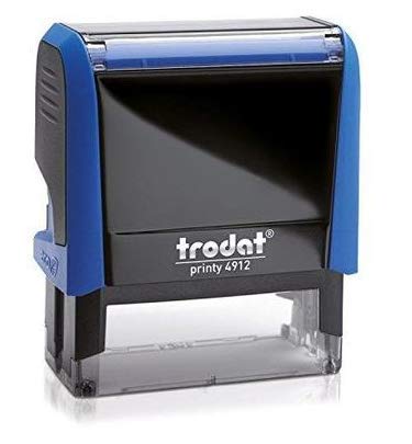 ESTAMPILLE DIRECTE - Tampon Auto Encreur " COMPTABILISE" - Printy Trodat 4912 - encre bleue - Rechargeable - 47 x 17 mm - Dernière Génération - Bureautique - Professionnel - Entreprise - Commercial - Comptabilité