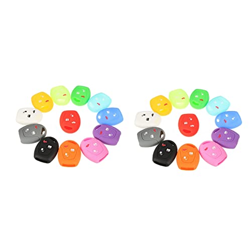 Pasotim 2X Silicone Remote Key for Focus C-Max Mondeo Transit Fiesta Ka