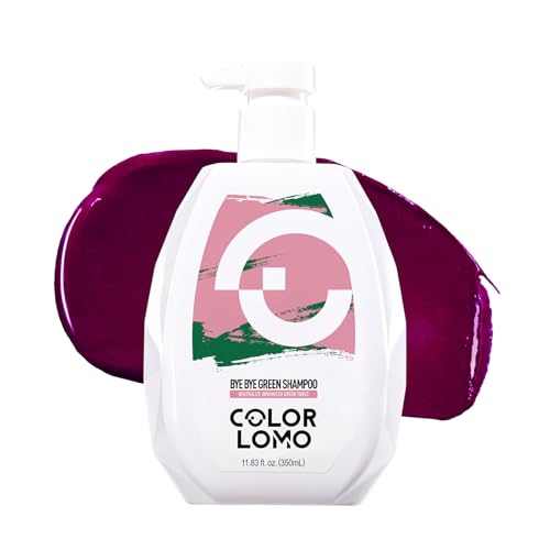 COLORLOMO Bye Bye Green Shampoo, Neutralizes Unwanted Green