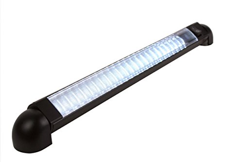 LED Bar Light - Pivoting, Water Proof, 18" Lamp, 12 Volt DC LED Courtesy Convenience lamp, 18" with on/Off Switch