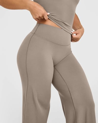 Image of OQQ Yoga Pants Women Casual Soft Straight Leg Bottoms