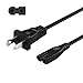 9.8FT Sewing Machine Power Cord,FNKTQL AC Power Cord Cable,2-Prong Power Cord Compatible with Brother, Singer, Bernina, Baby-Lock, Viking, Pfaff Sewing Machine