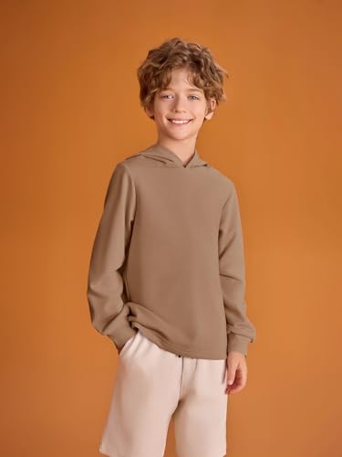 Haloumoning Boys Fashion Hoodies Kids Long Sleeve Hooded Sweatshirts 5-14 Years - Image 3