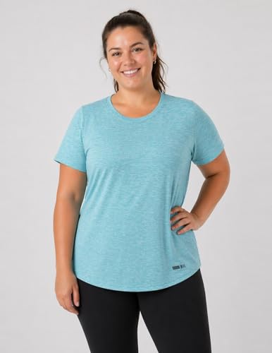 Image of 5 Pack Women's Quick Dry Short Sleeve T Shirts, Athletic Workout Tee Tops for Gym Yoga Running