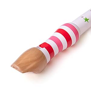 Bigjigs Toys Drewniany Flet Prosty dla Dzieci