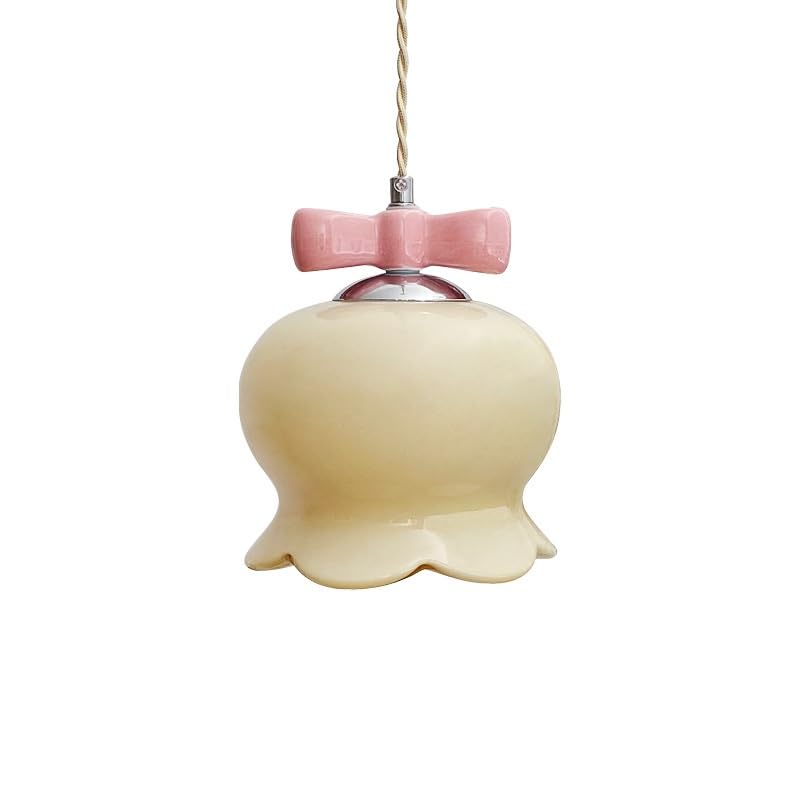 Lustre d'éclairage réglable en céramique artisanale française