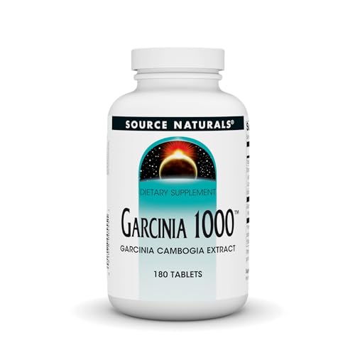 Source Naturals Garcinia Cambogia Extract, 1000 mg - 180 Tablets