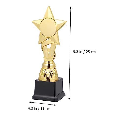 Gogogmee Mini Prêmios Mini Saco De Presente Medalhas De Futebol Troféu Prêmio Estrela Troféus Troféu
