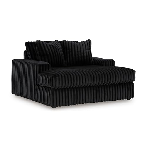Image of Signature Design by Ashley Oversized Chaise Lounge Chair, Midnight Madness