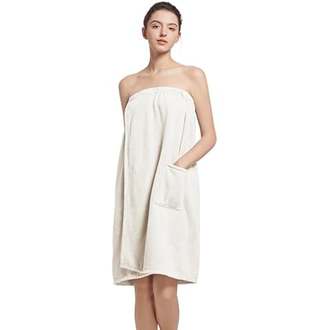 Wubbept Women's Soft Wrap Towel Cover