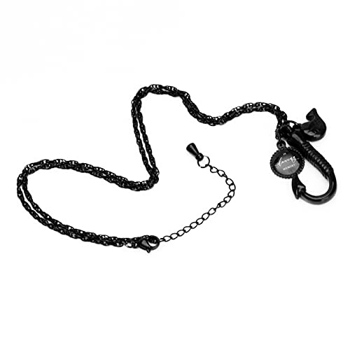 Dletay Fish Hook Urn Necklace For Ashes Fishhook Memorial Necklace Stainless Steel Cremation Jewelry Fishing Ashes Necklace #TOP5