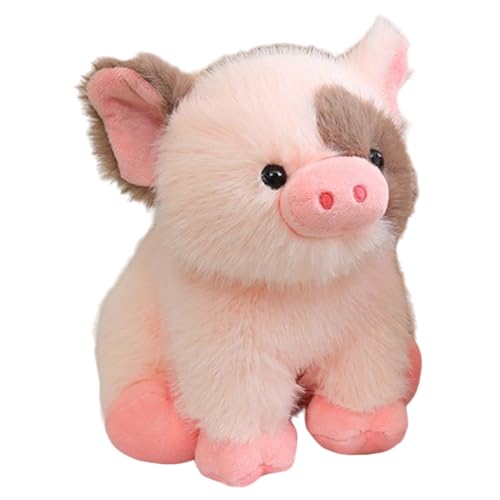 Berriphonia Juguete De Peluche De Cerdo Relleno – Muñeca De Cerdo Suave De 8 Pulgadas, Adorable Almohada para, Lindo Cojín De Animal Bebés, Niñas, Niños, Dormitorio, Sofá, Coche,