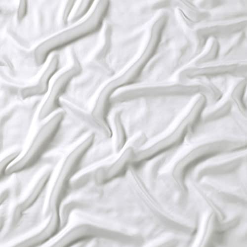Sijo AiryWeight Tencel Sheet Set, 100% Lyocell Derived from Eucalyptus, Buttery Soft, Architectural Digest 2022 Best Cooling Sheets Winner, 1 Top Sheet Only (Snow, Full/Queen)