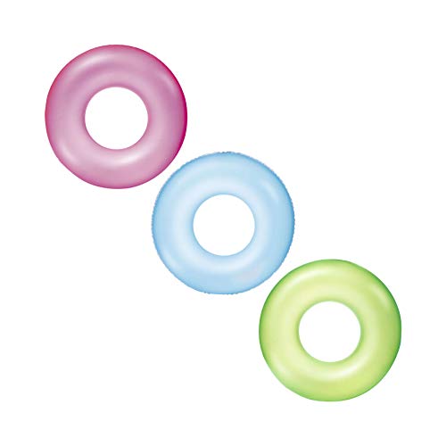 Bestway Flotador Hinchable Infantil, Colores Metálicos, 91 Cm