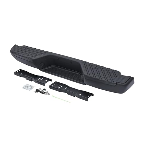 Parachoques trasero negro for automovil compatible con Nissan Frontier 4