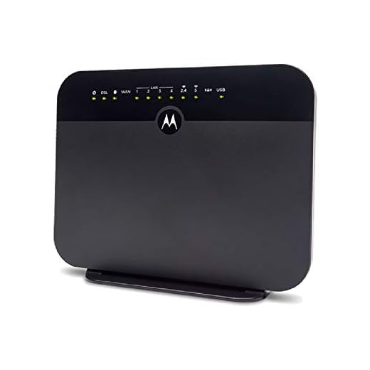 MOTOROLA VDSL2/ADSL2+ Modem + WiFi AC1600 Gigabit Router, Model MD1600, for Non-Bonded, Non-Vectoring DSL from Frontier and Some Other DSL Providers