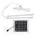 plplaaoo Solar Plant Grow Light,Solar Grow Lights for Outdoor Plants,LED Plant Grow Light Strip, Grow Lights for Indoor Plants for Balcony Greenhouse Herbs Vegetables Flower(20W)