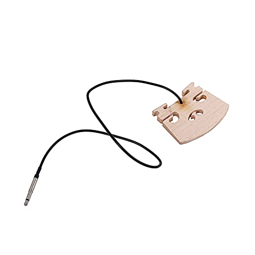 Alnicov Steg aus Ahornholz mit internen Piezo-Tonabnehmerteilen für 4/4 Violine