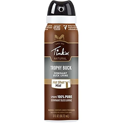 TINK'S Trophy Buck Hot Shot Buck Mist - 3 Ounce Can Cover