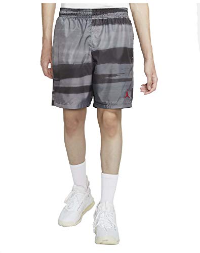 Nike Men's Jordan Legacy AJ11 Printed Shorts Black University Red CW0840-010 (L)