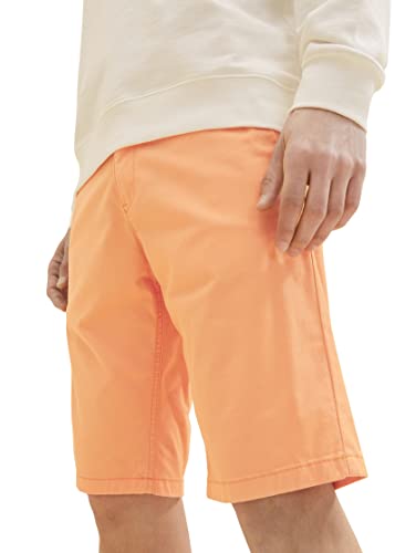 TOM TAILOR Herren 1035037 Slim Chino Bermuda Shorts mit Stretch, 31191 - Copper Orange, 30 – Ansicht 4