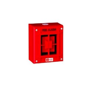 SATYAM FIRE SAFETY Visual Fire Alarm Hooter - Pack of 2