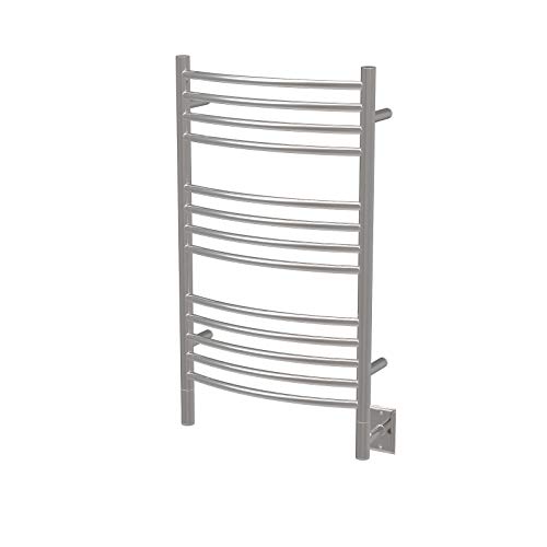 Amba Jeeves CCP Model C-Curved 13-Bar Hardwired Towel Warmer in Polished