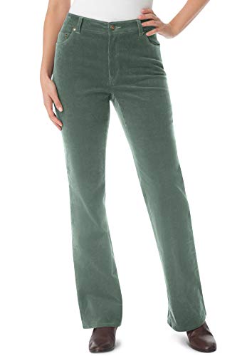 Woman Within Plus Size Stretch Corduroy Bootcut Pant4