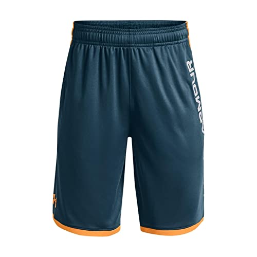 Image of Under Armour Mens Stunt 3.0 Shorts - Blue Note - 7/8 Years
