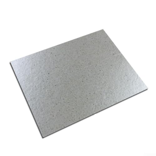 Pumixiy Hoja de mica de repuesto para horno microondas, cubierta de guía de ondas, 12 x 12 cm, compatible con varios modelos, corte para adaptarse a la reparación de electrodomésticos (10 unidades)