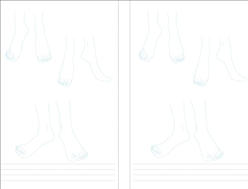 Essentials Fashion Sketchbook (360 Figure Templates to create your designs!): A Designer's Companion