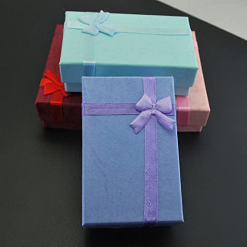 Boîtes à bijoux en papier x12 pour bagues et montres - 4