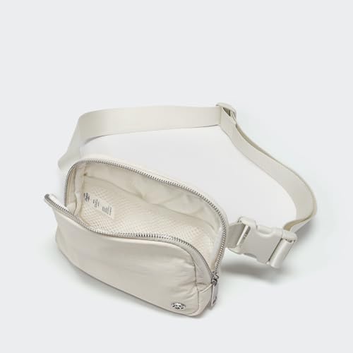 Image of Pander Belt Bag for Women, Fashion Waist Packs, Crossbody Bags with Adjustable Strap (White Opal).