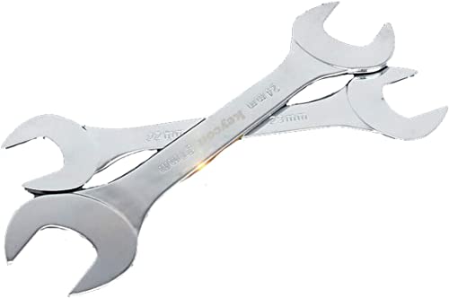 Spanner,Ratchet Spanner Set,Double Open End Wrench,Double END Spanner,Open Ended Spanner 2PCS 3mm Ultra Thin End Spanner Metric for Repairing in Very Narrow Spaces(10x12mm) (Size : 17x19mm)