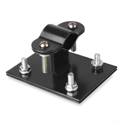 Soporte fijo para cesta de bicicleta para montaje de cesta delantera, construcción de metal ajustable para scooter, bicicleta eléctrica, bicicletas plegables, accesorio de bicicleta (S)