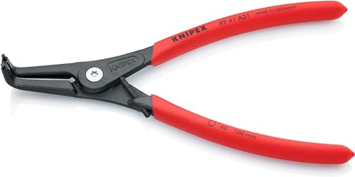 KNIPEX Präzisions-Sicherungsringzange für Außenringe auf Wellenmit rutschhemmendem Kunststoff überzogen 210 mm, 49 41 A31