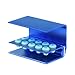 4PC Burs Holder Block Disinfection Box Aluminium Autoclave Unit 10 Holes Blue