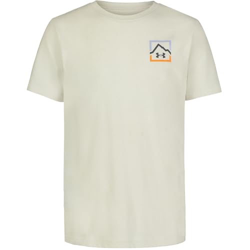 Image of Under Armour Boys' Short Sleeve Graphic T-Shirt, Soft & Comfortable, Outdoor Collection