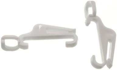 CURTAIN RAIL TRACK GLIDE GLIDER HOOKS TO FIT SWISH FASTRACK ( pack of 12 )