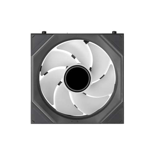Image of Lian Li UNI Fan SL-INF Flex 120mm Reverse Blade ARGB Fan, Single Pack, Controller Not Included, Black (12RSLIN1F1B)