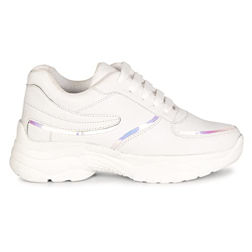 Image of Denill Women Stylish Casual Lace Up Sneaker Shoes