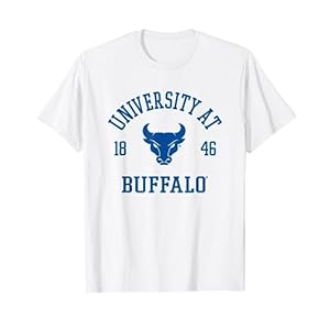 Buffalo Bulls Stamp White Officially Licensed T-Shirt