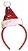 OLYPHAN Headbands for Christmas - Women - Reindeer Antler & Santa Hat Headband Hats - Kids & Adults